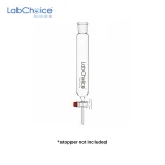 Dropping Funnel Cylindrical Ungraduated Glass Stopcock BORO 3.3 Glass LabChoice Australia 1
