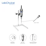 Handheld Homogenizer with Stand and 5 mm Shaft for 0.1 50 mL Capacity 8000 32000 rpm LabChoice Australia 1