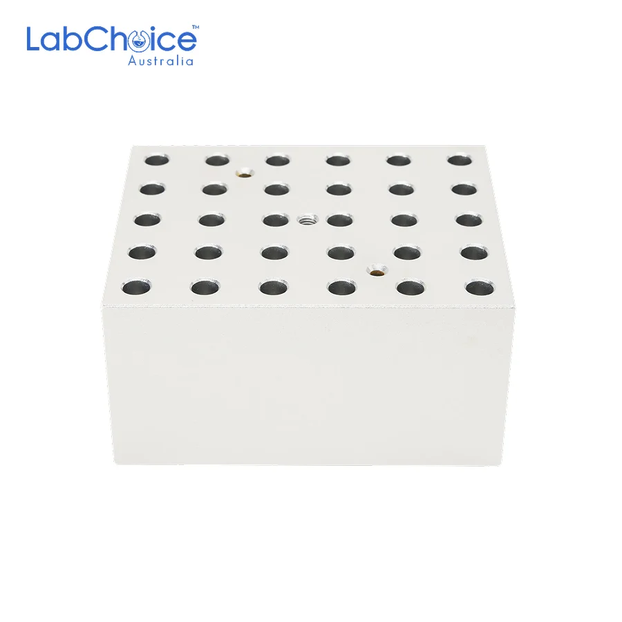 Heating Block for 0.2 mL Tubes, 30 Holes-LabChoice Australia Heating Block for 0.2 mL Tubes 30 Holes LabChoice Australia
