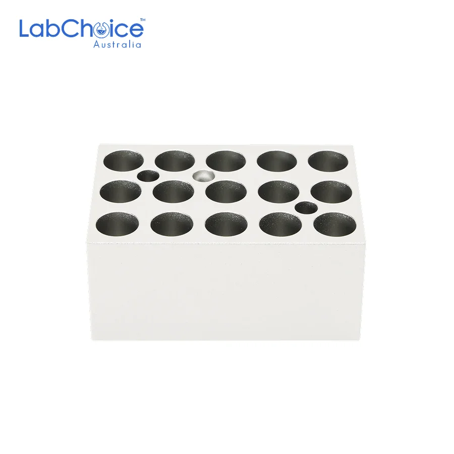 Heating Block for 1.5 mL Tubes 15 Holes LabChoice Australia
