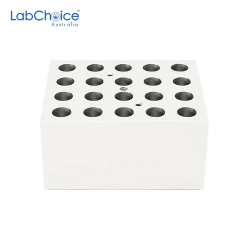 Heating Block for 2 mL Tubes, 20 Holes