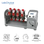 LCD Digital Horizontal Tube Rotator with 16 Place 50 mL Vertical Tube Holder LabChoice Australia 2