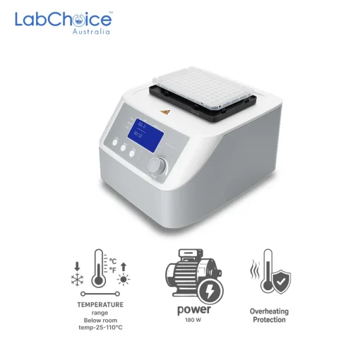 LCD Digital Thermo Mix with Heating, Cooling, Touch Operation and Choice of 1 Heating Block (Magnetic Fixation)