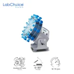 LCD Digital Tube Rotator with 8 Place 50 mL Tube Holder Disk LabChoice Australia 1 1