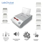 LED Digital Double Module Dry Bath with Choice of 2 Heating Blocks up to 150°C LabChoice Australia