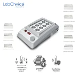 LED Digital Dry Bath with Single Point Callibration with Choice of 1 Heating Block up to 120°C LabChoice Australia