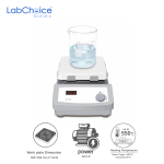 LED Digital Glass Ceramic Hotplate 7 Inch Heating Temperature up to 550°C LabChoice Australia 3
