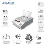 LED Digital Single Module Dry Bath with 1 Free Heating Block up to 105°C LabChoice Australia 1