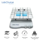 Large Multifunctional 3D Shaker with Dish Platform 9° Tilt 5 kg Load Capacity LabChoice Australia