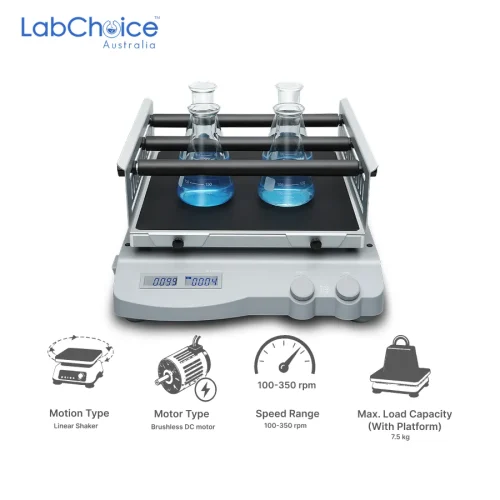 Large Multifunctional Linear Decolorizing Shaker with Universal Attachment, 100-350 rpm