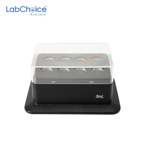 Magnetic Block for 5 mL Cone Bottom Tubes, 8 Holes