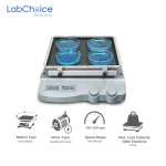 Multifunctional Linear Decolorizing Shaker with Universal Attachment 100 350 rpm LabChoice Australia