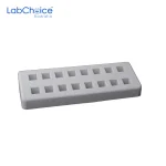 Polypropylene Cuvette Rack 10mm 16 Place LabChoice Australia