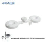 Polypropylene Double Separatory Funnel Holder LabChoice Australia 1