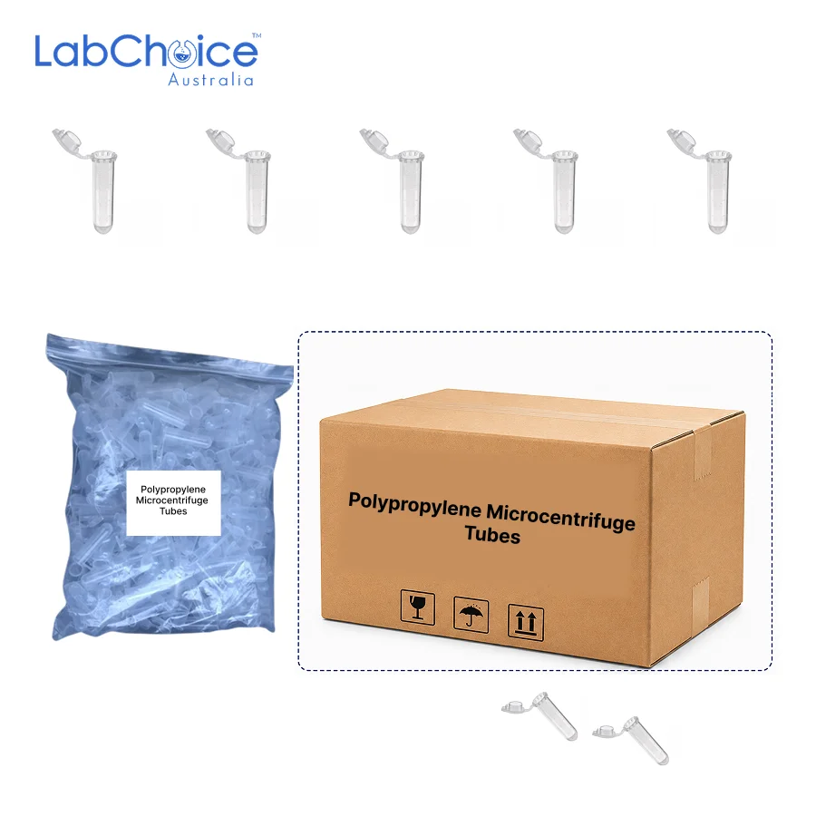 Polypropylene Microcentrifuge Tubes, Non-Sterile Round Bottom-LabChoice Australia (7) Polypropylene Microcentrifuge Tubes Non Sterile Round Bottom LabChoice Australia 7