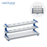 Polypropylene Nessler Cylinder Rack for 50 mL Cylinders LabChoice Australia 1