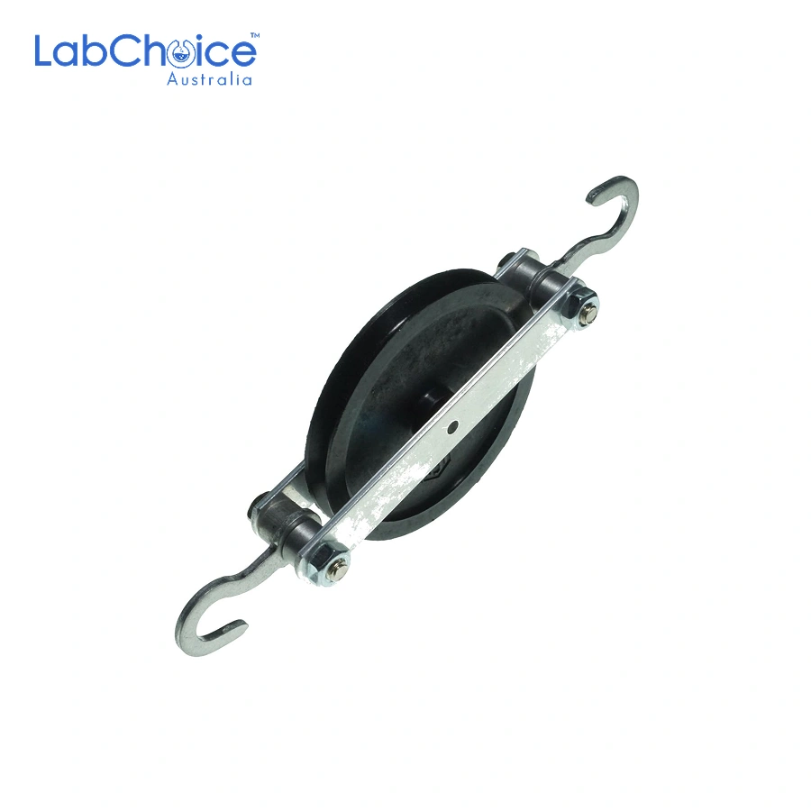 Pulley in Sheave Frame with Hooks 50 mm LabChoice Australia