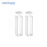 UV Vis Quartz Cuvette with Lid for Spectrophotometry LabChoice Australia 1