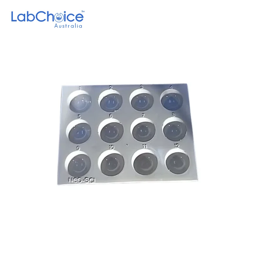 Cavity Tiles 12 Place Plastic Spotting Plates LabChoice Australia