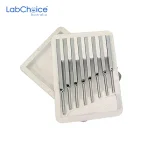 Chrome Plated Tuning Fork Set of 8 in Foam Case LabChoice Australia