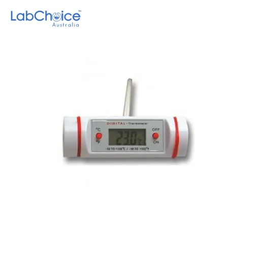 Digital Probe Thermometer with Horizontal Display, -50 to 150°C - Image 1