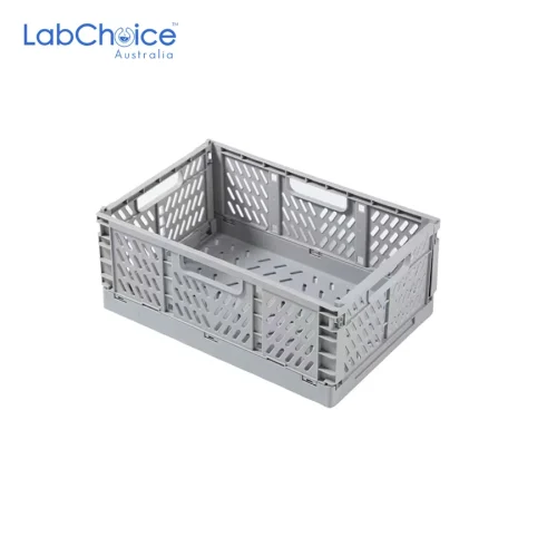 Foldable Storage Crate for Laboratory and Educational Use - Image 1