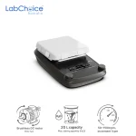 LCD Magnetic Hotplate Stirrer with 7 Inch Glass Ceramic Plate Up to 20 L Capacity LabChoice Australia