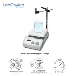 LED Magnetic Hotplate Stirrer with Package 7 Inch Glass Ceramic Plate up to 10 L Capacity LabChoice Australia 1