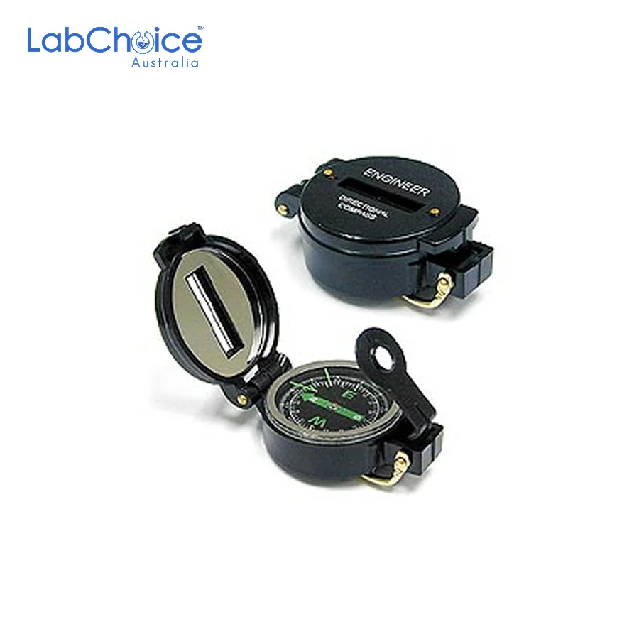 Liquid Filled Orienteering Compass with Lens-LabChoice Australia Liquid Filled Orienteering Compass with Lens LabChoice Australia