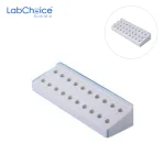 Polypropylene Micro Tube Rack 20 Place 1.5 mL LabChoice Australia 1