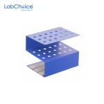 Thermometer Stand 18 Place Aluminium LabChoice Australia