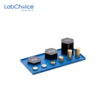 Weight Set on Tray Mild Steel and Brass 10 g to 1990 g LabChoice Australia