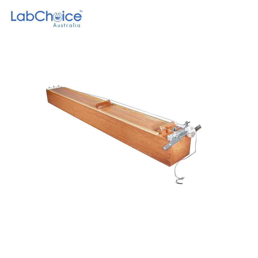 Wooden Hollow Sonometer 1 m Mersennes Law LabChoice Australia
