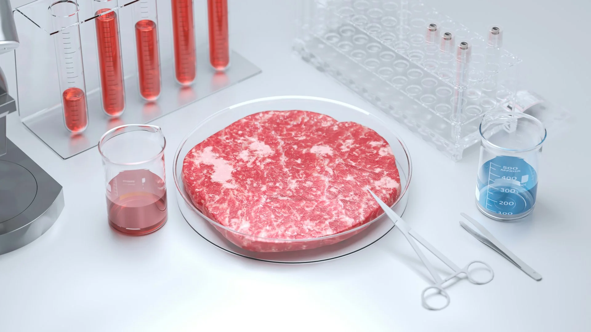 lab plasticware for food testing