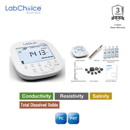 Conductivity Meter Kit with Salinity, TDS and Temperature - Image 1
