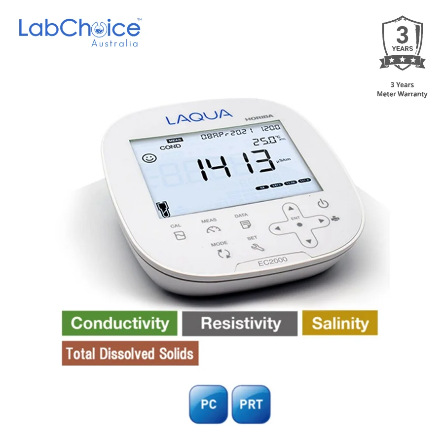 Conductivity Meter with Salinity TDS and Temperature LabChoice AU