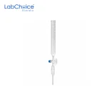 Cylindrical Dropping Funnel PTFE Stopcock With Cone LabChoice Australia