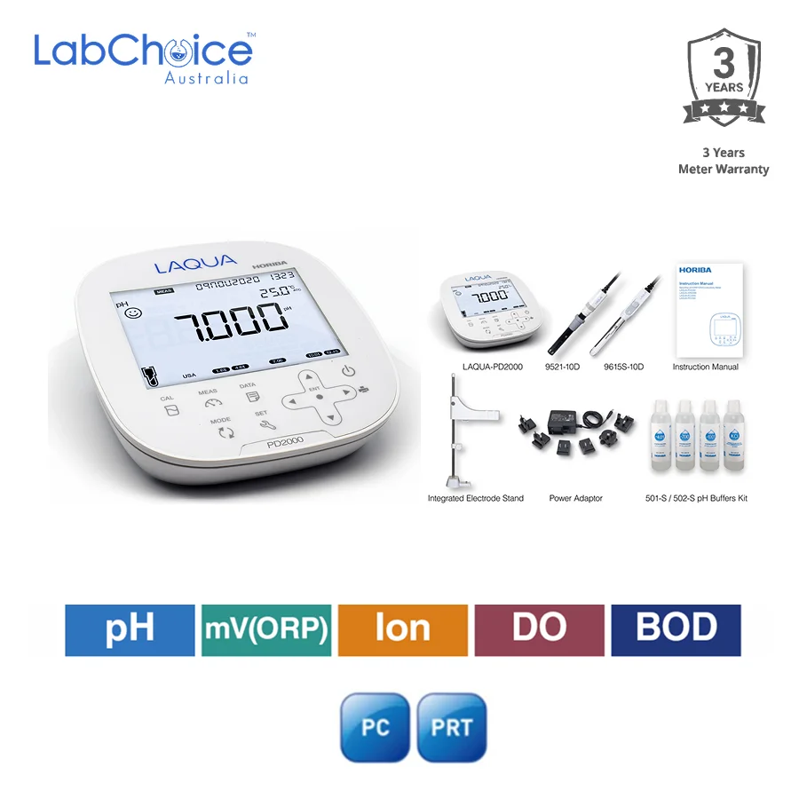 Dissolved Oxygen Meter Kit with pH ORP LabChoice AU