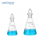 Iodine Flask with Ground Glass Stopper Borosilicate Glass BORO 3.3 LabChoice AU 1
