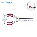 Jumbo Condenser Holder Clamp High Quality Lab Choice AU 2