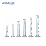 Measuring Cylinder Class B Interchangeable Stopper LabChoice Australia
