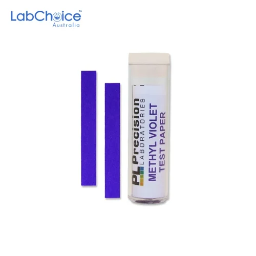 Methyl Violet Test Paper for Low-Range pH Testing, 100 Strips Methyl Violet Test Paper for Low-Range pH Testing, 100 Strips - Image 1