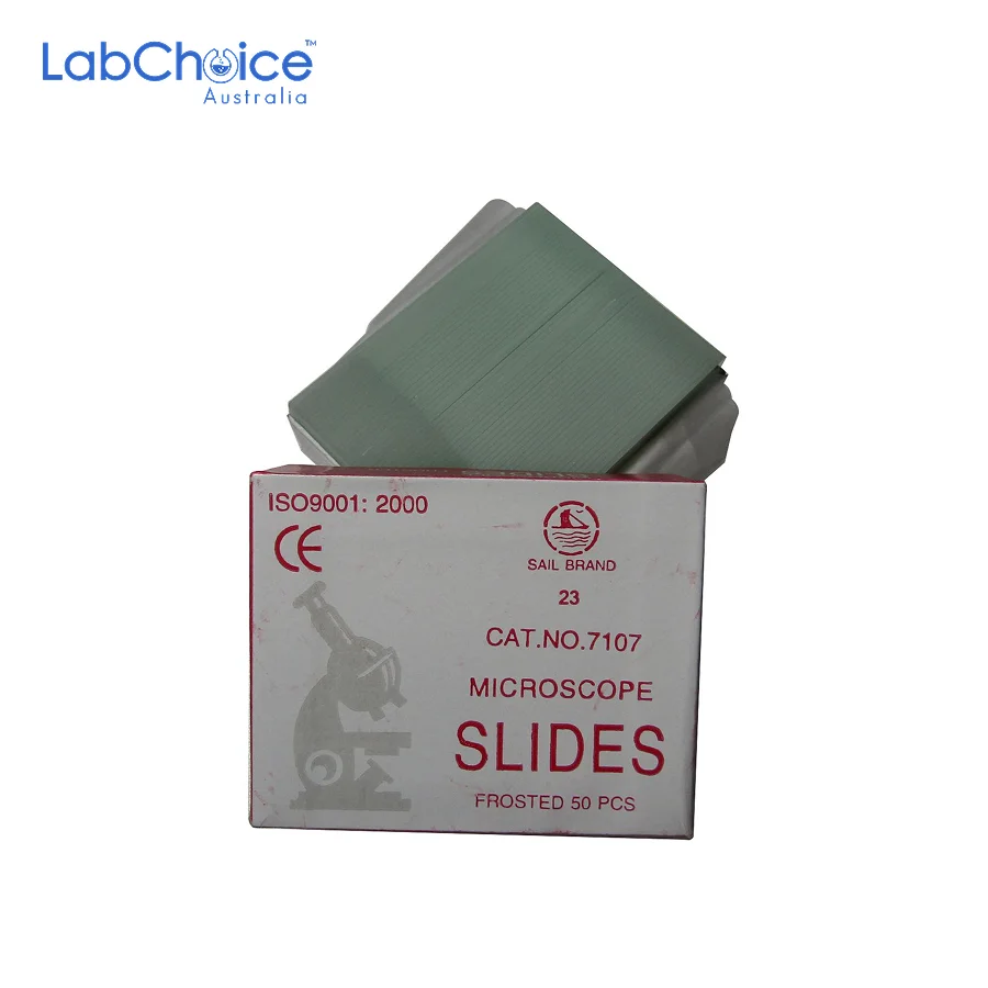 Microscope Slides Single Frosted Coated Stream Tray LabChoice Australia