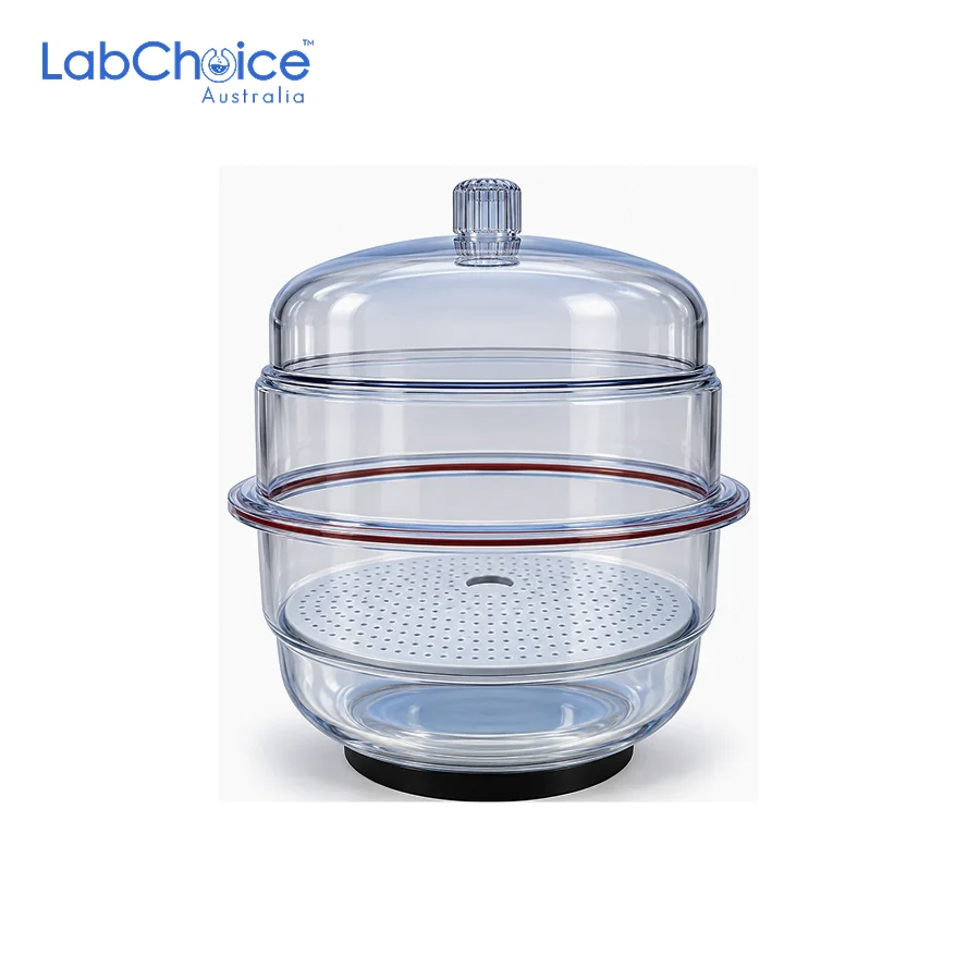 Plain Desiccator All Clear Polycarbonate High Quality LabChoice Australia 1