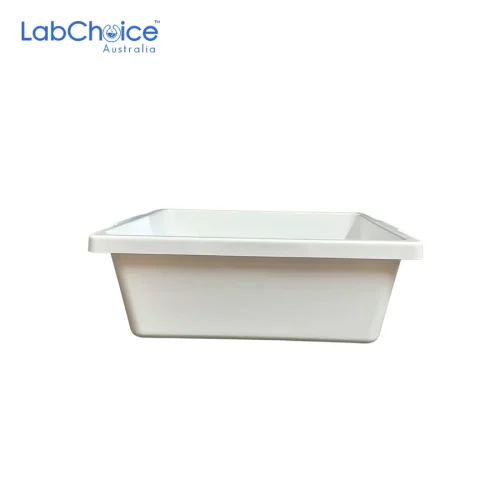 Polypropylene Utility Tray for Laboratory Storage and Handling - Image 1