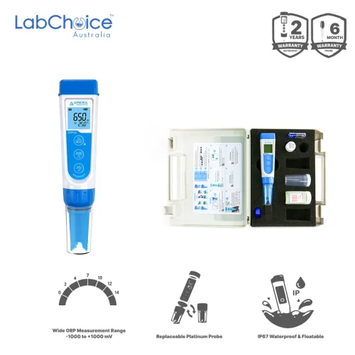 Premium Pocket ORP Tester Kit ORP60 for Redox Water Testing, -1000 to 1000 mV