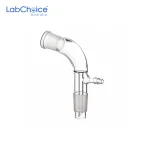 Receiver Bent Adapter with Vacuum Connection Borosilicate Glass BORO 3.3 LabChoice AU 5