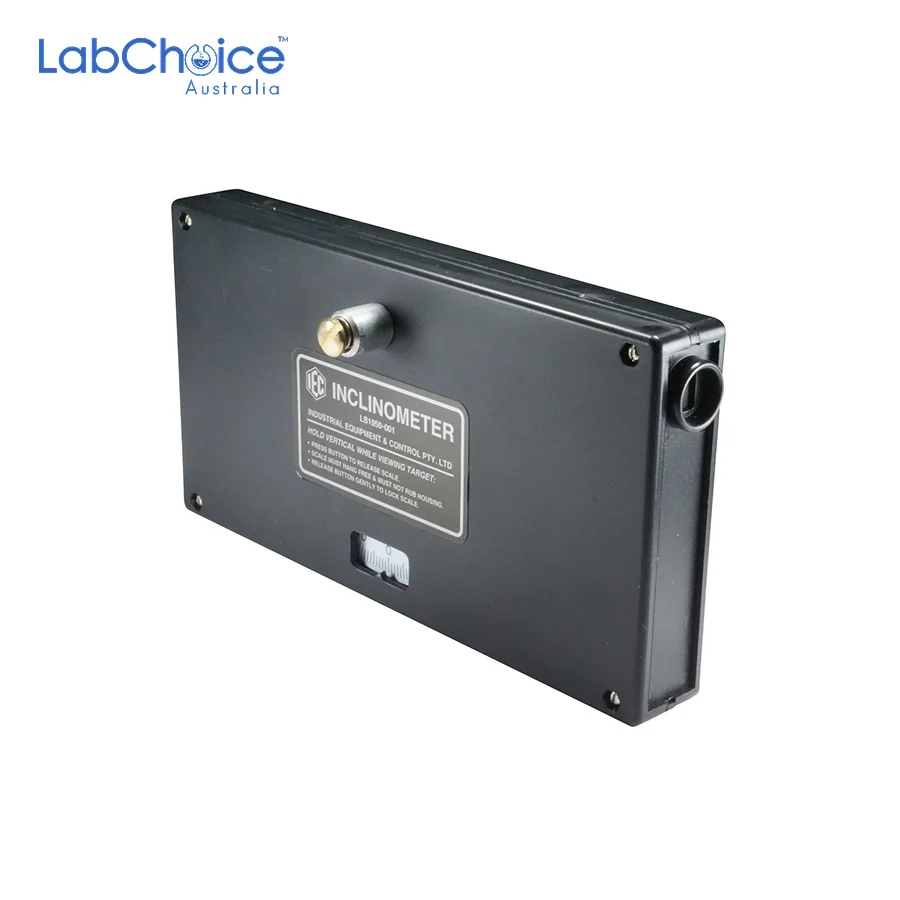 Simple Clinometer Inclinometer for Angle Measurement Coated Stream Tray LabChoice Australia