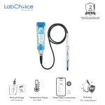 Smart pH Tester Kit for Strong Alkaline and High Salinity Water LabChoice AU 4