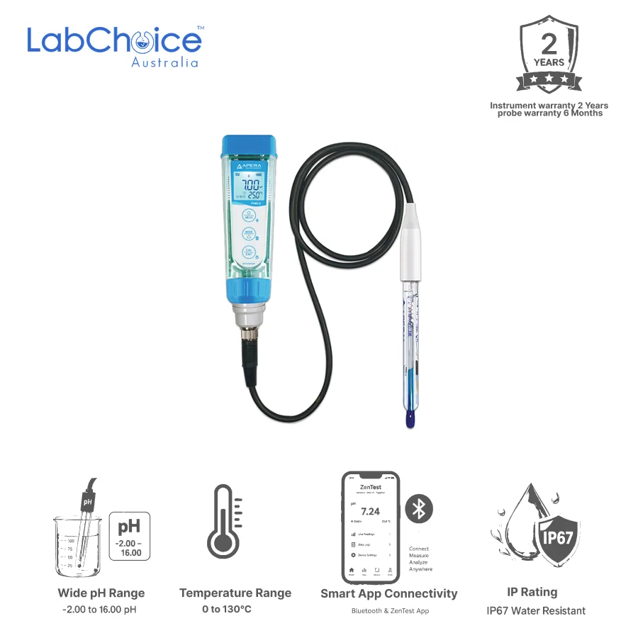 Smart pH Tester Kit for Strong Alkaline and High Salinity Water -LabChoice AU Smart pH Tester Kit for Strong Alkaline and High Salinity Water LabChoice AU 4